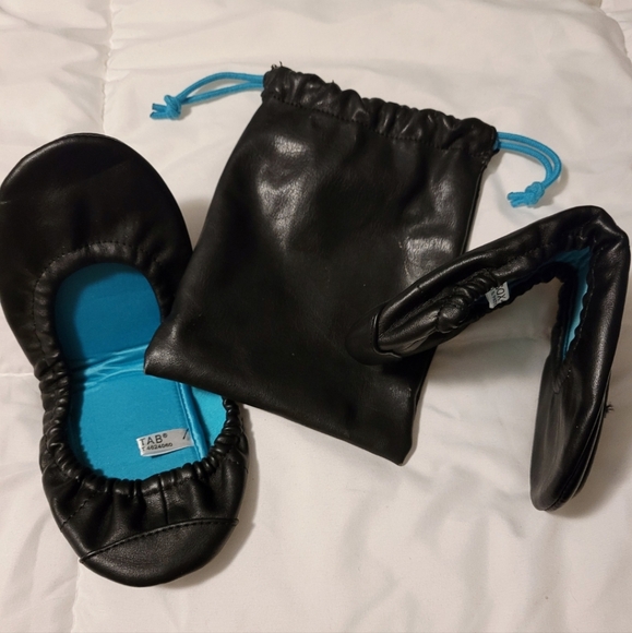 Foldable flats black size 5/6 tab sox - Picture 2 of 14